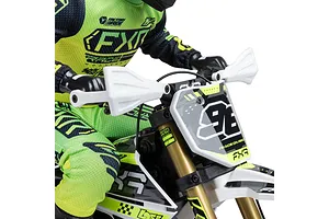 Losi Promoto-SM FXR Supermoto RC Motorcycle Electric Brushless 1WD 1/4 Scale RTR Combo - White image 115781