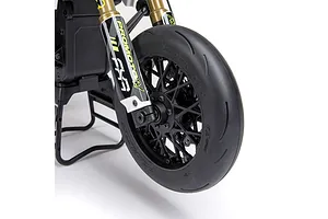 Losi Promoto-SM FXR Supermoto RC Motorcycle Electric Brushless 1WD 1/4 Scale RTR Combo - White image 115787