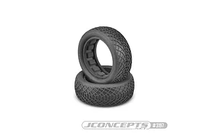 JConcepts 2.2" Ellipse (Aqua Compound) Front Tyres with Foam Inserts 2Pcs image 115811
