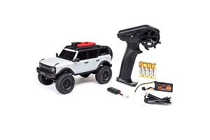 Axial SCX24 2021 Ford Bronco RC Rock Crawler Electric 4WD 1/24 Scale RTR - White image 115837