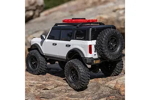 Axial SCX24 2021 Ford Bronco RC Rock Crawler Electric 4WD 1/24 Scale RTR - White image 115839