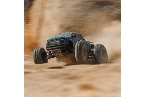 ARRMA Big Rock 223S DSC RC Monster Truck Electric Brushless 4WD 1/10 Scale RTR - Blue image 116045