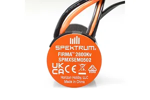 Spektrum Firma 30A Waterproof ESC and 2800Kv Sensored Brushless Motor Combo image 116080