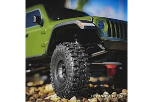 JConcepts 2.9" Tusk (Green Compound) Tyres with Foam Inserts 2Pcs image 116092