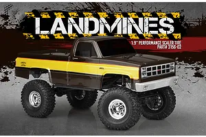 JConcepts 1.9" Landmines (Green Compound) Performance Tyres with Foam Inserts 2Pcs image 116104