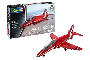 Revell 1/32 BAE Systems Hawk T.1A "Red Arrows" Jet Scaled Plastic Model Kit image 116232