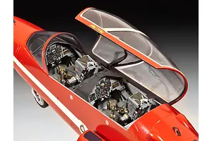 Revell 1/32 BAE Systems Hawk T.1A "Red Arrows" Jet Scaled Plastic Model Kit image 116234