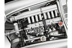 Revell 1/24 Mercedes-Benz 300 SLR 70th Anniversary Car Scaled Plastic Model Gift Kit image 116243