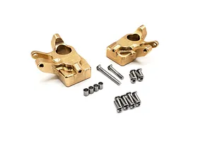 Reefs RC Brass Portal Steering Hubs with Mounting Hardware 2Pcs image 116397