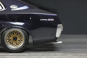 Pandora RC 1/10 Unpainted Dual Muffler - Black image 116415