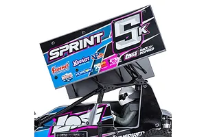 Losi 22S Sprint RC Sprint Car Electric Brushless 2WD 1/10 Scale RTR - Blue image 116444