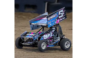 Losi 22S Sprint RC Sprint Car Electric Brushless 2WD 1/10 Scale RTR - Blue image 116449