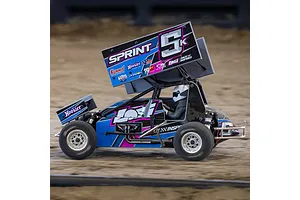 Losi 22S Sprint RC Sprint Car Electric Brushless 2WD 1/10 Scale RTR - Blue image 116451