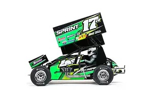 Losi 22S Sprint RC Sprint Car Electric Brushless 2WD 1/10 Scale RTR - Green image 116453
