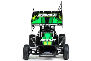 Losi 22S Sprint RC Sprint Car Electric Brushless 2WD 1/10 Scale RTR - Green image 116454