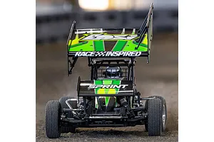 Losi 22S Sprint RC Sprint Car Electric Brushless 2WD 1/10 Scale RTR - Green image 116467