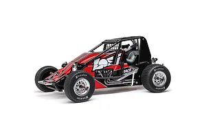 Losi 22S Sprint RC Sprint Car Electric Brushless 2WD 1/10 Scale RTR Bundle - Red image 116474