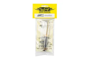 Yeah Racing Aluminium 4.5mm Lock Nut Driver - Black/Gold image 116504