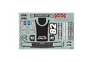 Pro-Line 1/16 2019 Chevy Silverado Unpainted Body Shell - Clear image 116644