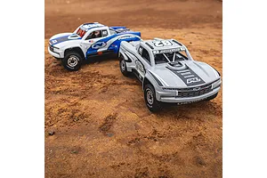 Pro-Line 1/16 2019 Chevy Trophy Truck Painted Body Shell - Grey image 116654