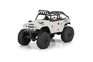 Pro-Line 1/24 1979 Toyota Land Cruiser FJ40 Unpainted Body Shell with Roll Cage - Clear image 116665