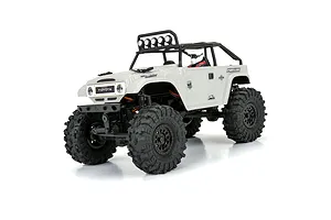 Pro-Line 1/24 1979 Toyota Land Cruiser FJ40 Unpainted Body Shell with Roll Cage - Clear image 116668