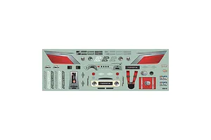 Pro-Line 1/24 1979 Toyota Land Cruiser FJ40 Unpainted Body Shell with Roll Cage - Clear image 116669