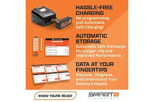 Spektrum Smart Powerstage Bundle with 11.1V 5000mAh 50C LiPo Battery and S155 Charger Combo image 116694