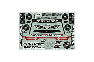 Protoform 1/10 PTzero1 Light Weight (0.65mm) Unpainted Body Shell - Clear image 116717