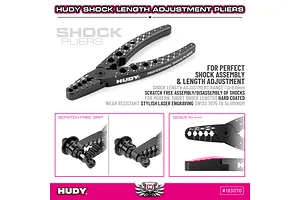 Hudy Aluminium Shock Length Adjustment Pliers image 116719