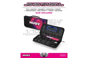 Hudy 1/10 Touring Set Up Station with Carry Bag image 116727