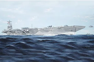 Trumpeter 1/350 USS Gerald R.Ford CVN-78 Aircraft Carrier Scaled Plastic Model Kit image 116748