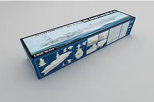 Trumpeter 1/350 USS Gerald R.Ford CVN-78 Aircraft Carrier Scaled Plastic Model Kit image 116749