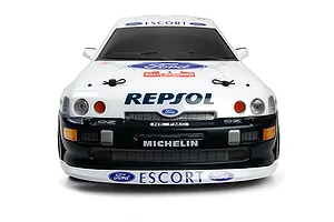 HPI WR8 Flux Ford Escort RS Cosworth RC Rally Car Electric Brushless 4WD 1/8 Scale RTR - Repsol Livery image 116768