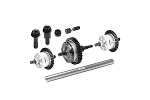 GPM Carbon Steel and Aluminium Complete Differential Set - Silver