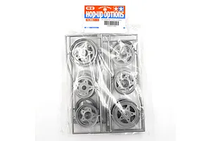 Tamiya 1/10 Front and Rear Star-Dish Rims 4Pcs image 116913