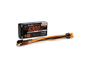 Spektrum Pro Race 7.6V 6300mAh 120C 2S HV "Shorty" Hard Case LiPo Battery image 116998