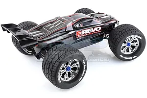 Louise 3.8" MT-Rocket Tyres on Black Rims - Glued Wheels 2Pcs image 11707