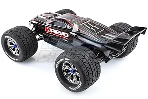 Louise 3.8" MT-Rocket Tyres on Black Rims - Glued Wheels 2Pcs image 11708