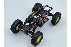 Hobby Plus CR-18P Evo-Pro Rock Lizard RC Rock Crawler Brushless Electric 4WD 1/18 Scale RTR - Yellow image 117108