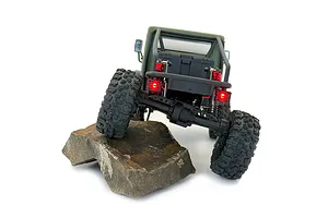 Hobby Plus CR-18P V3 T Hunter RC Rock Crawler Electric Brushless 4WD 1/18 Scale RTR - Matte Green image 117114