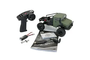 Hobby Plus CR-18P V3 T Hunter RC Rock Crawler Electric Brushless 4WD 1/18 Scale RTR - Matte Green image 117120