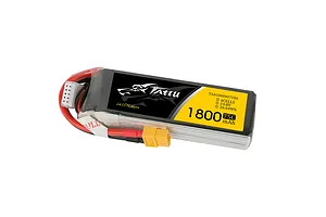 Tattu 14.8V 1800mAh 75C 4S Soft Case LiPo Battery image 117138