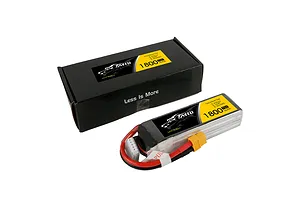 Tattu 14.8V 1800mAh 75C 4S Soft Case LiPo Battery image 117140