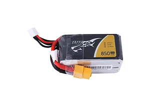 Tattu 14.8V 850mAh 75C 4S Soft Case LiPo Battery image 117141