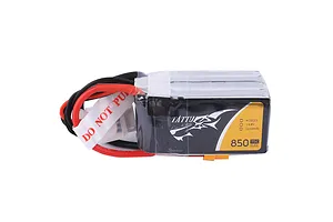 Tattu 14.8V 850mAh 75C 4S Soft Case LiPo Battery image 117143