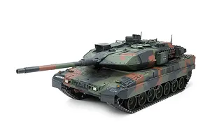 Tamiya Leopard 2 A7V RC Main Battle Tank 1/16 Kit - German Federal Army image 117149