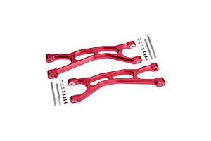 GPM Red Aluminium Front / Rear Upper Suspension Arms 2Pcs