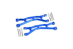 GPM Blue Aluminium Front / Rear Upper Suspension Arms 2Pcs