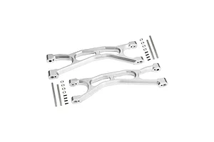 GPM Silver Aluminium Front / Rear Upper Suspension Arms 2Pcs